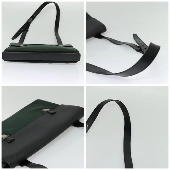 LOUIS VUITTON Taiga Saratov GM Shoulder Bag Ardoise M30882 LV Auth bs27760 - Picture 16 of 16